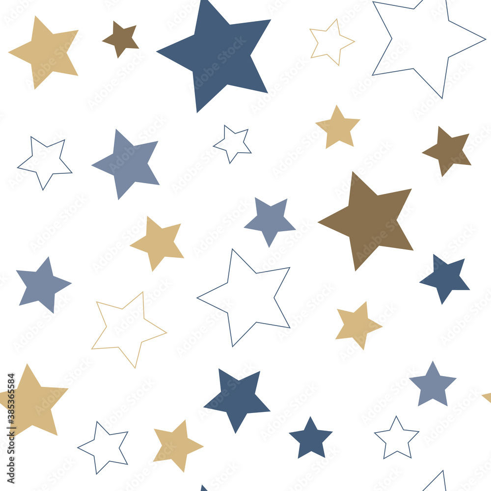 Asterisks. Seamless patterns. Design for fabric, wrapping paper, background, wallpaper. Vector. Asterisks. Seamless patterns. Design for fabric, wrapping paper, background, wallpaper. Vector.