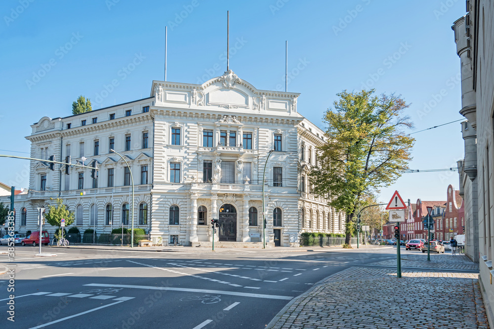 Obraz premium Building of the Administrative Court inPotsdam, Germany