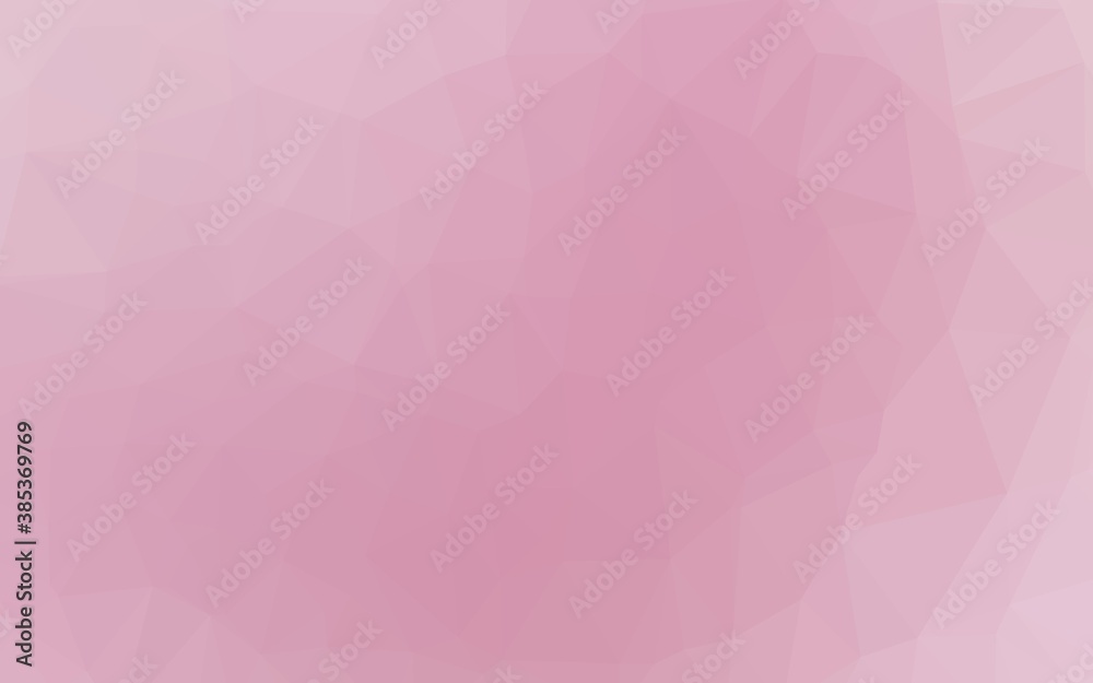 Light Pink vector low poly cover. Light Pink vector low poly cover.