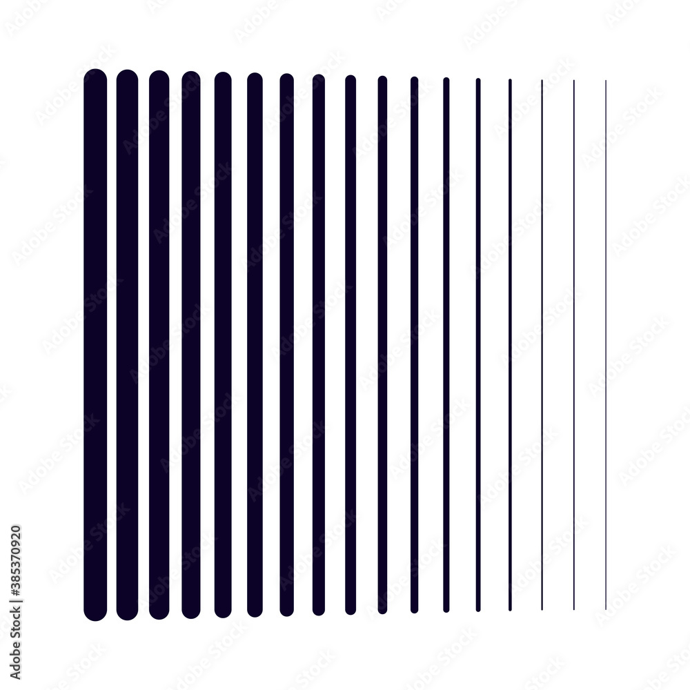 black gradient lines isolated white background black gradient lines isolated white background