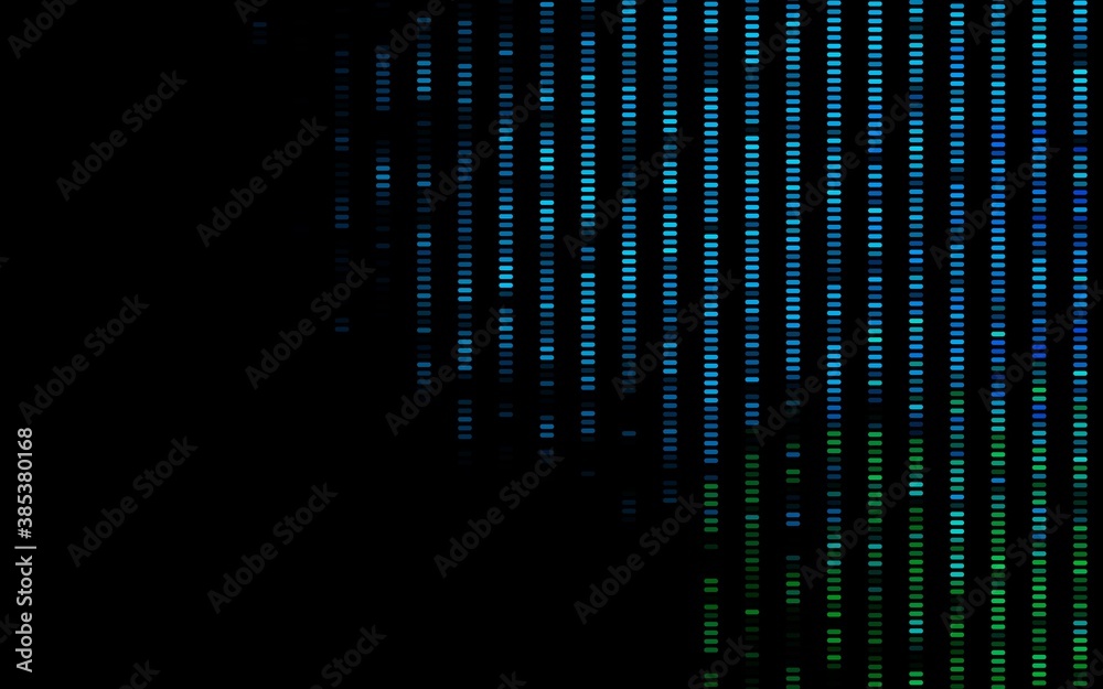 Dark Blue, Green vector pattern with narrow lines. Dark Blue, Green vector pattern with narrow lines.