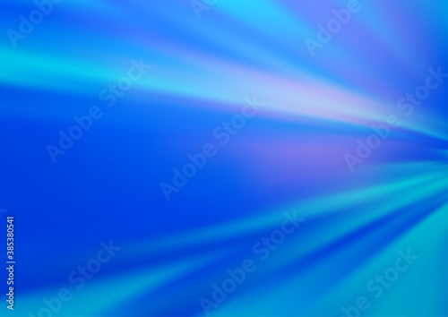 Light BLUE vector bokeh and colorful pattern.