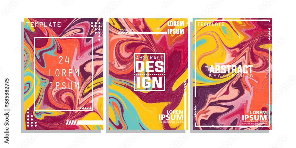 Cover background liquid cover design template Cover background liquid cover design template