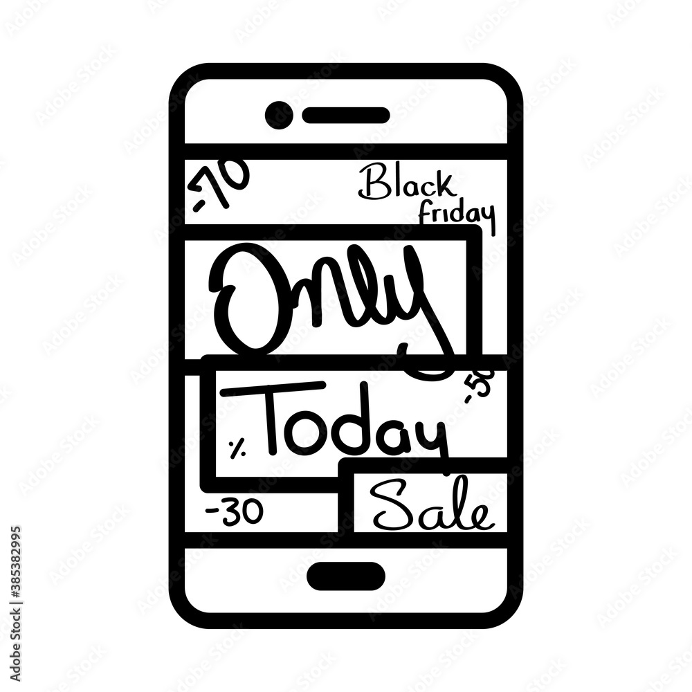 Black friday label with percent discount - Vector Black friday label with percent discount - Vector