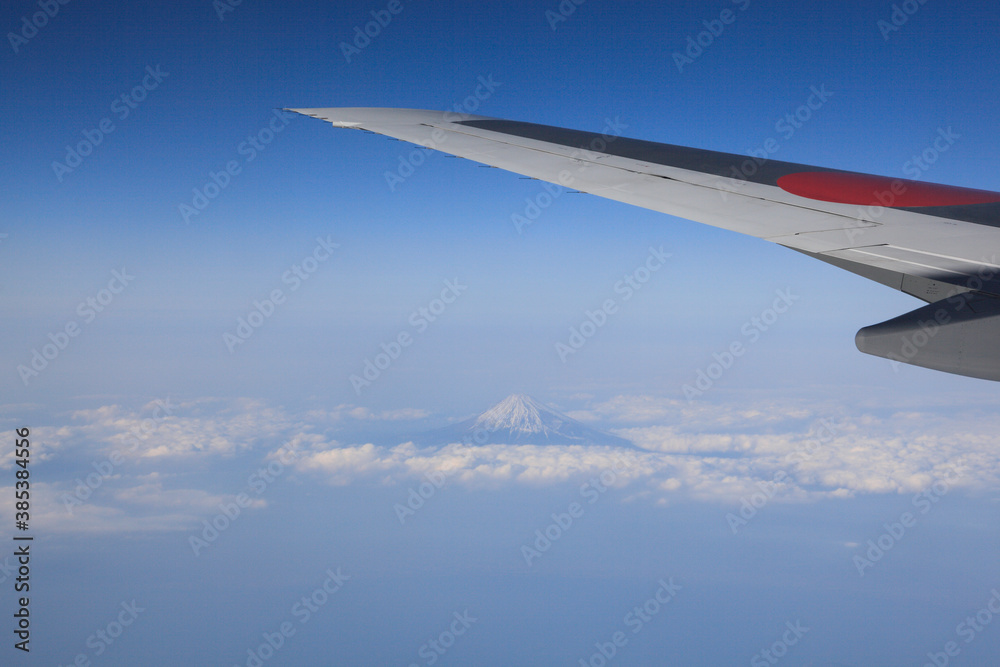 Obraz premium 飛行機のウイング