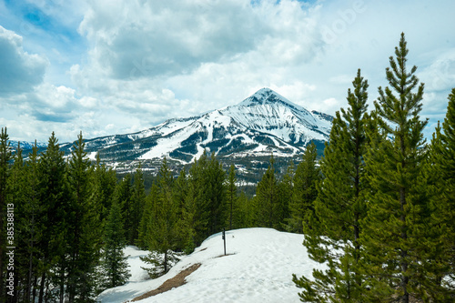 Lone Peak in Big Sky Montana photo