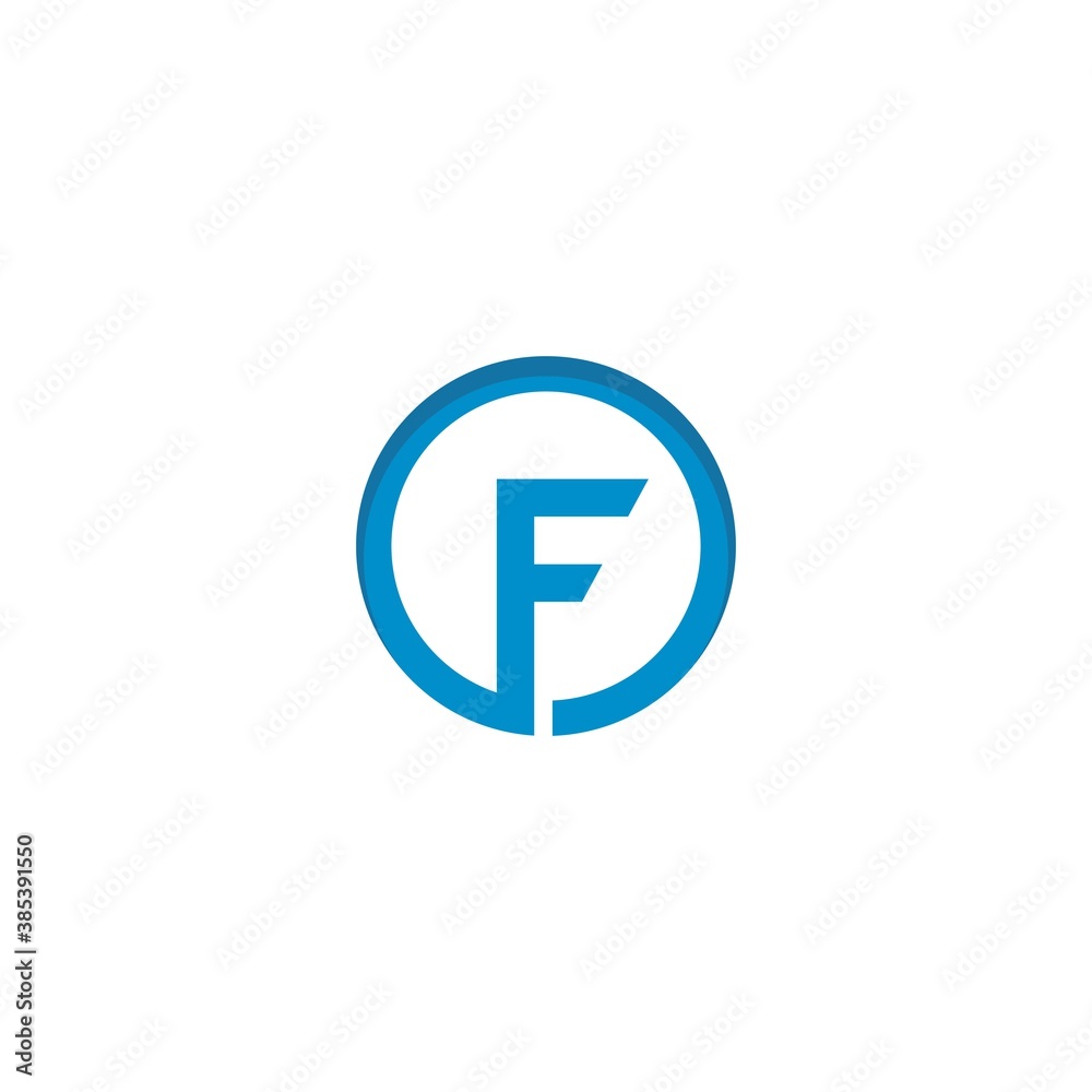 Letter F logo icon design template Letter F logo icon design template