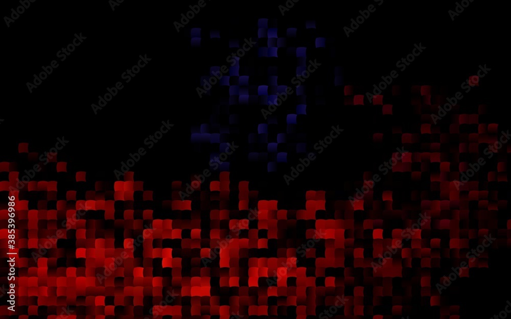 Dark Blue, Red vector cover in polygonal style. Dark Blue, Red vector cover in polygonal style.