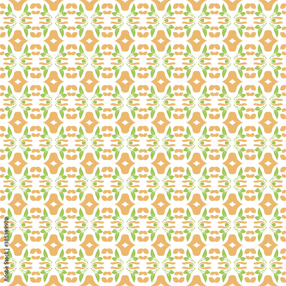 Seamless pattern of floral and leaf vector designs for your books, fabrics, etc. Seamless pattern of floral and leaf vector designs for your books, fabrics, etc.