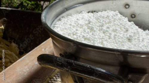 Farinha de mandioca torrada