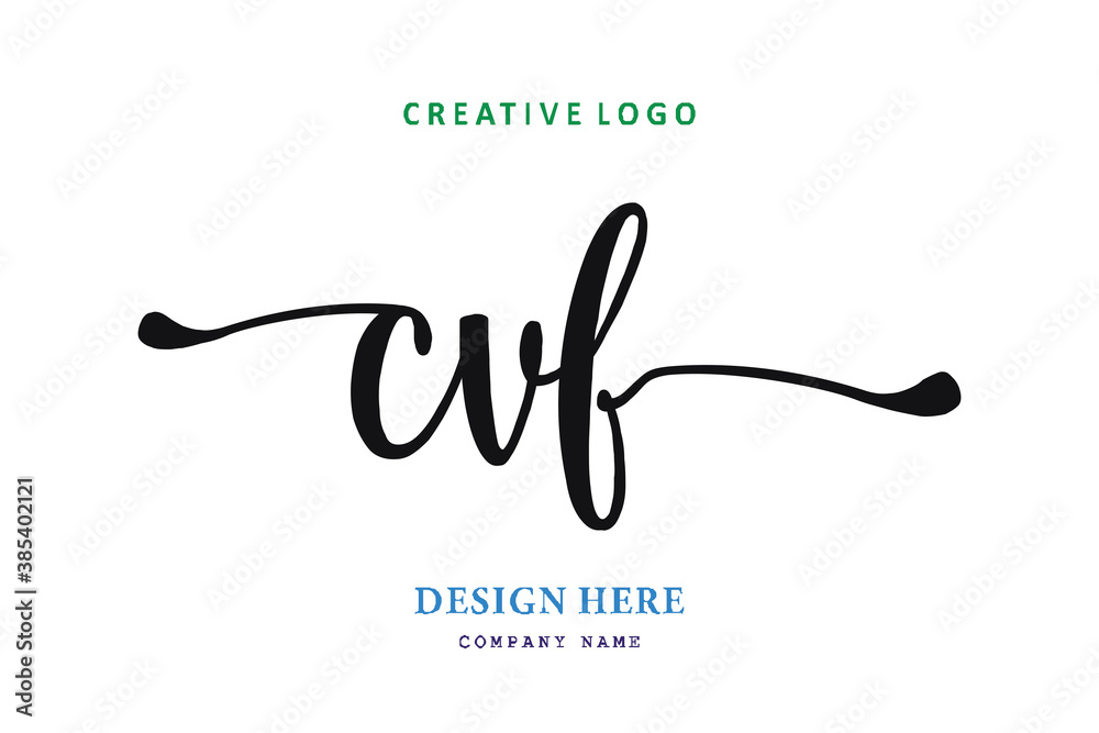 simple CVF letter arrangement logo is easy to understand, simple and authoritative simple CVF letter arrangement logo is easy to understand, simple and authoritative