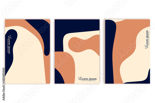 Abstract trendy pastel universal artistic templates. Good for cover, invitation, banner, placard, brochure, poster, card, flyer and other.