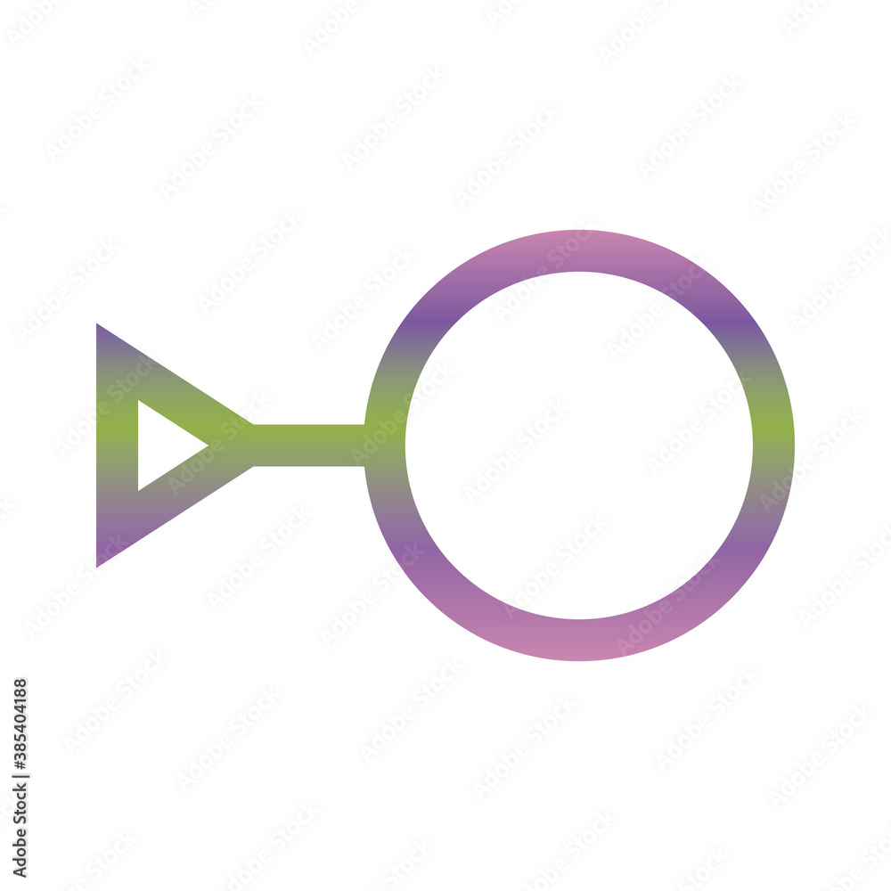 gender symbol of sexual orientation degradient style icon gender symbol of sexual orientation degradient style icon