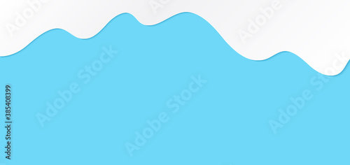 White melt drips or liquid sauce and milk drops. White liquid or melted chocolate drips, milk current paint.