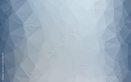 Fototapeta Naklejka Na Ścianę i Meble -  Light BLUE vector polygonal background.