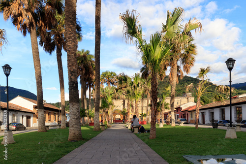 Fototapeta Naklejka Na Ścianę i Meble -  park of tanque la union in antigua guatemala