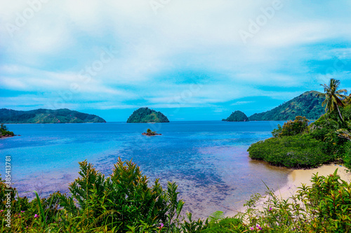 view from the sea