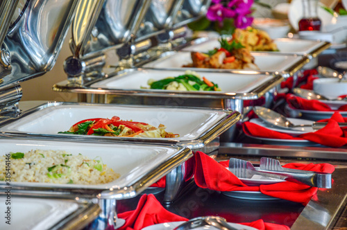 Buffet restaurant, the hotel restaurant