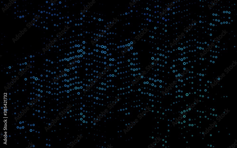 Light Blue, Green vector background with bubbles. Light Blue, Green vector background with bubbles.