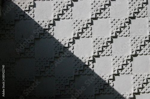 Fototapeta Naklejka Na Ścianę i Meble -  Wall Sunlight Pattern 