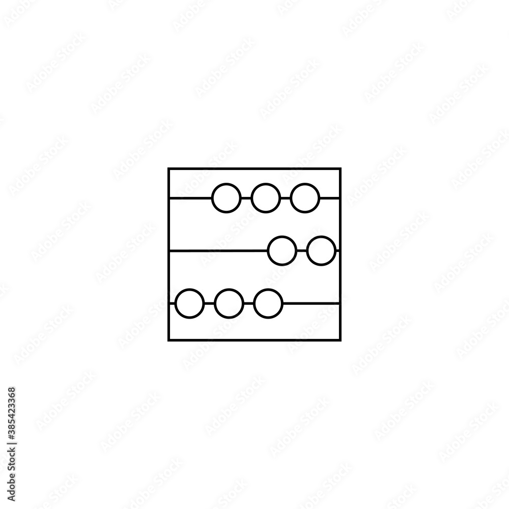 Accounts sign. Simple business icon. eps ten