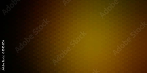 Dark Green, Yellow vector background with rectangles. Colorful illustration with gradient rectangles and squares. Pattern for busines booklets, leaflets