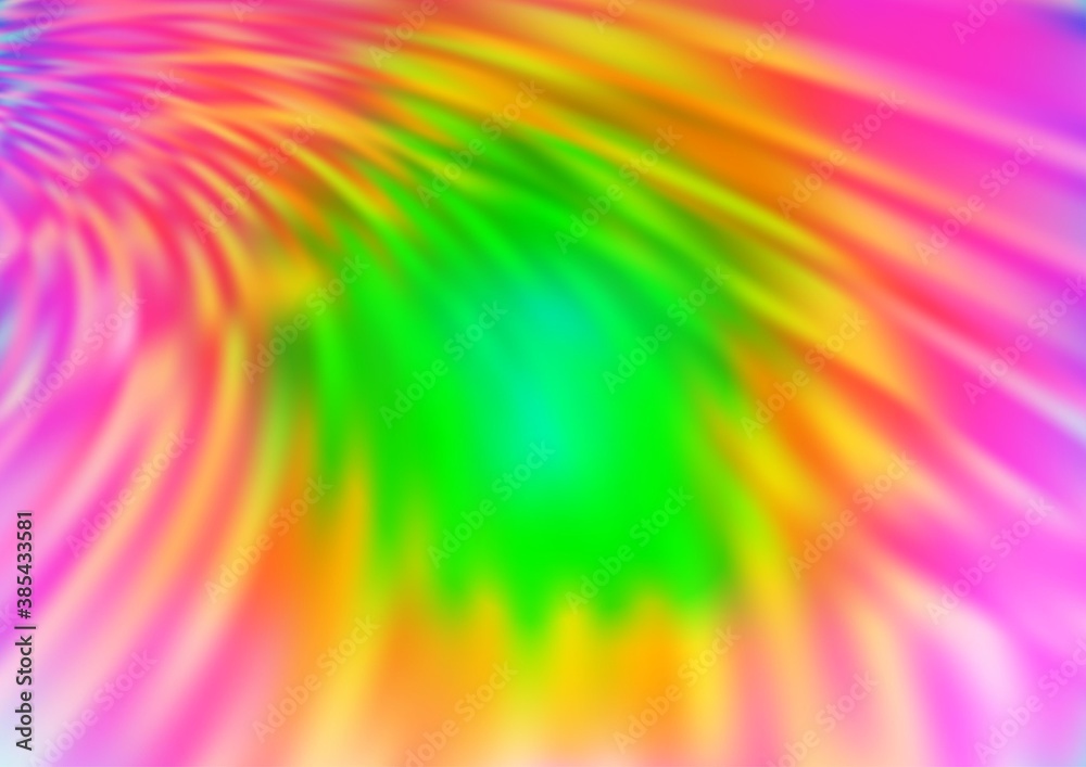 Obraz premium Light Multicolor, Rainbow vector glossy abstract template.