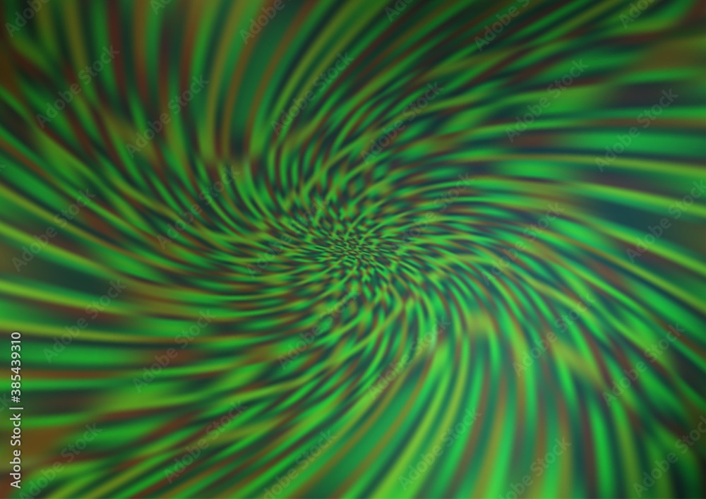 Obraz premium Light Green vector glossy abstract background.