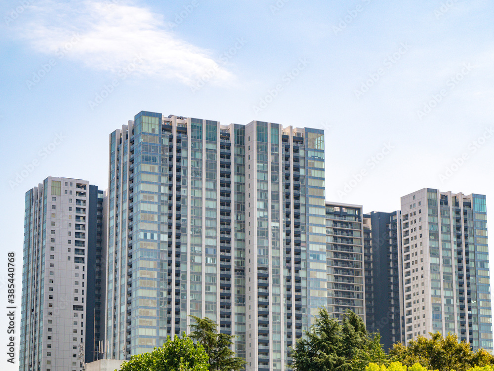 東京・高層ビル・都市景観