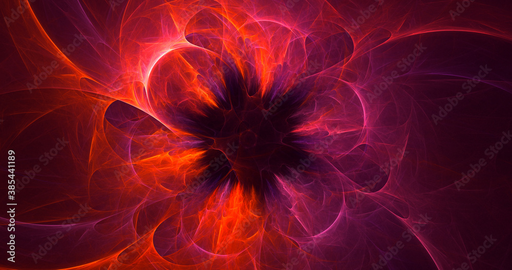 3D rendering abstract multicolor fractal light background 3D rendering abstract multicolor fractal light background