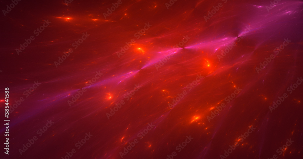 Fototapeta premium 3D rendering abstract multicolor fractal light background