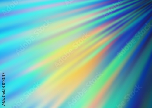 Light Blue, Yellow vector texture with colored lines.