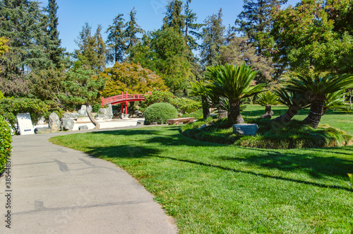 The road leading to the Japanese Friendship Garden.  photo
