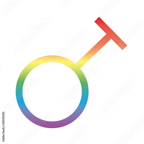 travesty gender symbol of sexual orientation gradient style icon