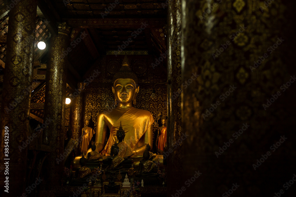 Wat Xieng Thong landmark in Luang Prabang, Laos, Heritage state at Wat Xieng Thong the most popular temple in Luang Prabang, Laos. Wat Xieng Thong landmark in Luang Prabang, Laos, Heritage state at Wat Xieng Thong the most popular temple in Luang Prabang, Laos.