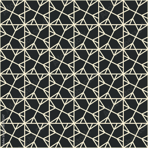 Art deco seamless pattern background.