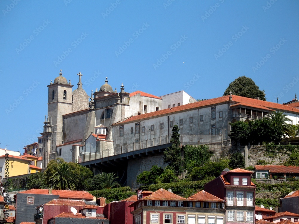 Portugal, Porto, view of the city and the Douro river