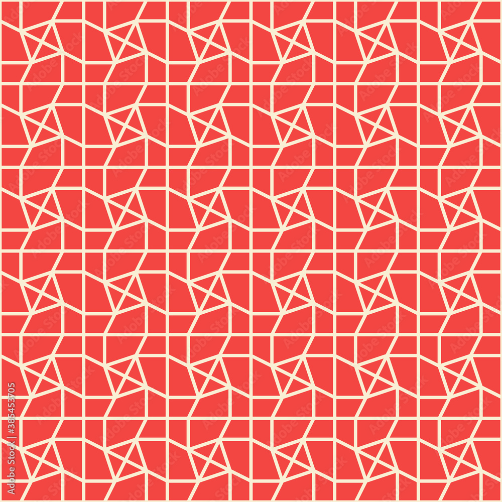 Fototapeta premium Art deco seamless pattern background.