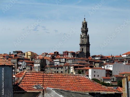 Portugal, Porto, old town roofs