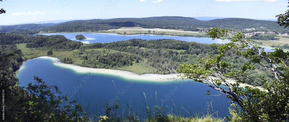 région des 4 lacs, Jura, France