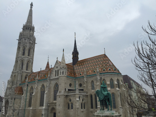 St. Matthias Church in Budapest Hungary © April Wong