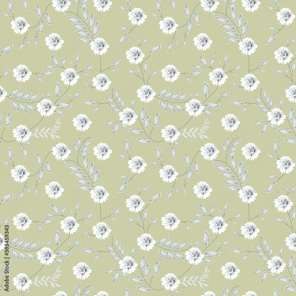 seamless small vector flower design pattern on background seamless small vector flower design pattern on background