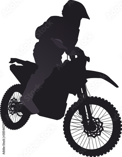 man on the motorbike