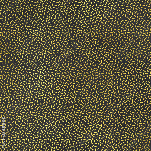 Gold Metallic Pattern on Dark Anthracite Background