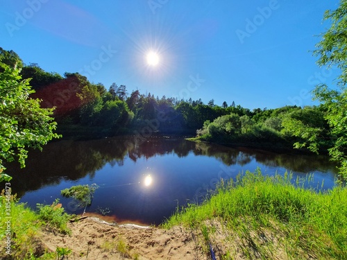 lake and forest