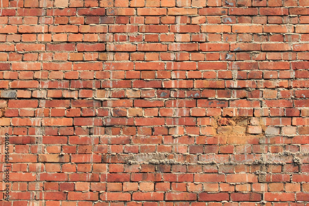 Naklejka premium レンガの壁