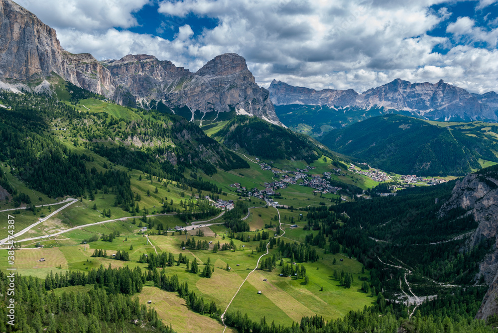 landscape in the mountains