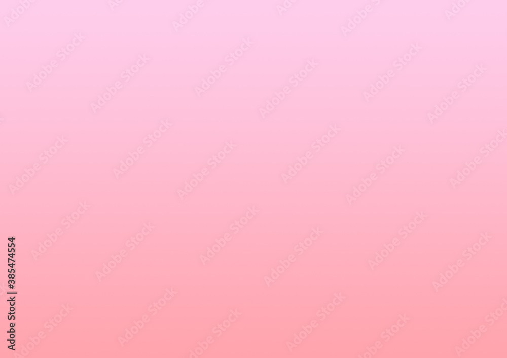 Gradation of light pink to dark pink in pastel tone For background.