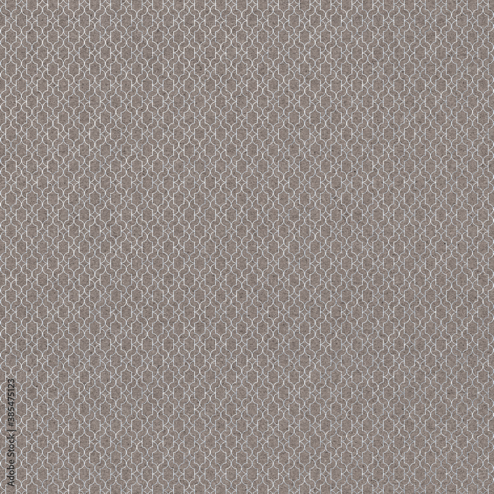 Metallic Silver Pattern on Cork Background Metallic Silver Pattern on Cork Background