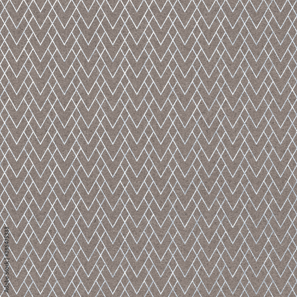 Metallic Silver Pattern on Cork Background Metallic Silver Pattern on Cork Background